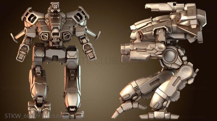 Military Мехи MARAUDER Step