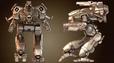 3D модель Мехи MARAUDER Step (STL)