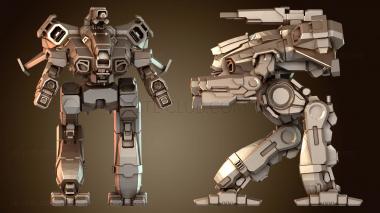 3D модель Динамичный ход MARAUDER WALK от Mechs (STL)