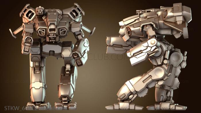 Military Мехи подготовлены к походу MARAUDER WALK