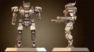 3D модель Мехи Пантера ОТДЫХАЙТЕ храбрые (STL)