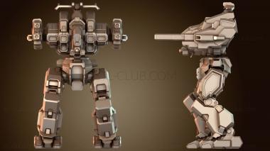 3D модель Мехи СТРЕЛОК Боксер (STL)