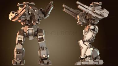 3D модель Мехи СТРЕЛОК Огонь (STL)