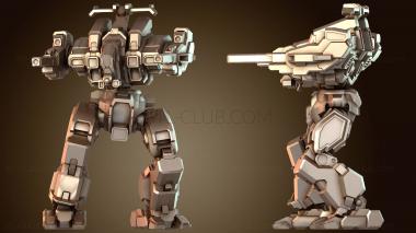 3D модель Мехи СТРЕЛОК Огонь пылает (STL)