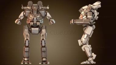 3D модель Мехи SIDER SDR SKID (STL)