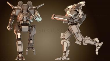 3D модель Мехи SPIDER SDR REST укрепленные (STL)