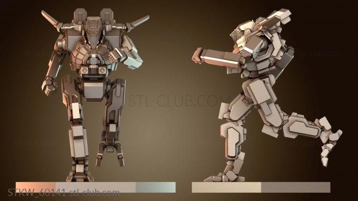 Military Мехи SPIDER SDR RUN