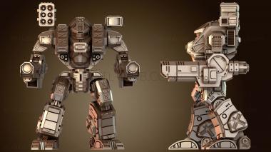 3D модель Мехи WHM доблестные (STL)