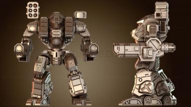 3D модель Мехи WHM доблестный джаггернаут (STL)