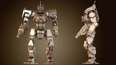 3D модель Мехи ВОЛКОДАВ ОТДЫХ (STL)