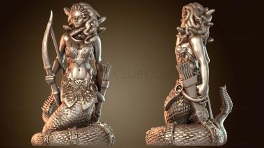 3D модель Медуза (STL)