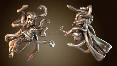 3D модель Подробная Медуза (STL)