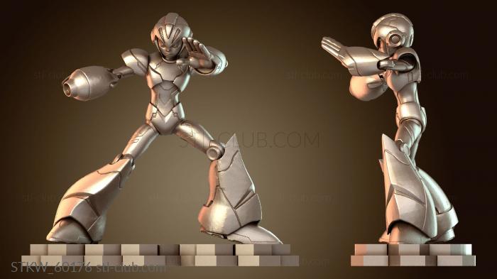 Military Мегамен с логотипом