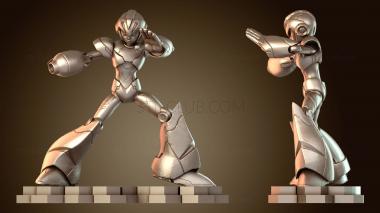 3D модель Мегамен с логотипом (STL)