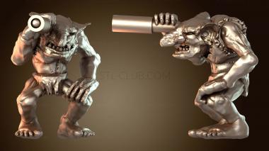 3D модель Мек-пушка (STL)