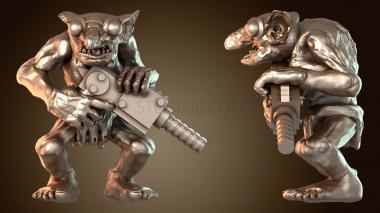 3D модель Тяжелая пушка Мека (STL)