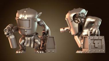 3D модель Goblin Krew паяльная лампа грот (STL)