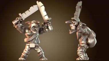 3D модель Мек Ганз Гоблин Крю крутой грот безрассудный (STL)