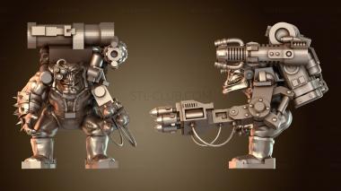 3D модель Мек Орк МЕХ Бой ОРК (STL)