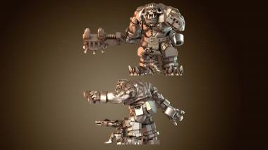 3D модель Босс-механик с генератором щита (STL)