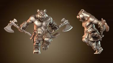 3D модель Мелалеу Варварский Топор Неумолимый (STL)