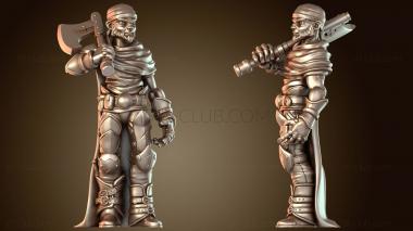 3D модель Бандитский топор ближнего боя (STL)