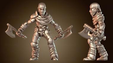 3D модель Топоры ближнего боя бандитов (STL)