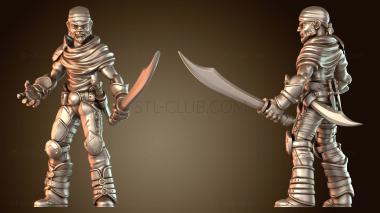 3D модель Бандит ближнего боя Ятаган (STL)