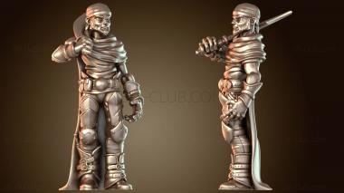 3D модель Бандит ближнего боя Скиммитар Кин (STL)