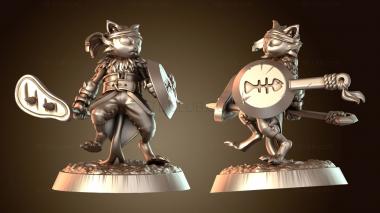 3D модель Страж прайда Мяуза Мяуза (STL)