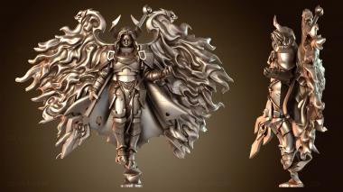 3D модель Наемники уничтожают ангела-изгнанника (STL)