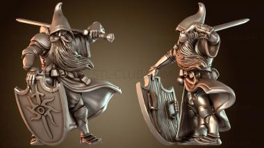 3D модель Наемники Хадри Железный Маг Старый Маг Альтернатива (STL)