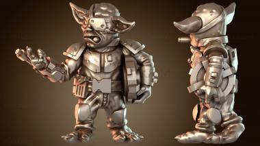 3D модель Наемник-подрывник (STL)