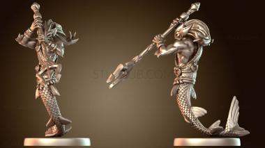 3D модель Водяной воин (STL)