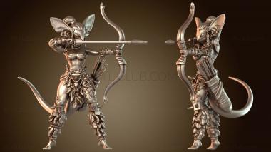 3D модель Женский лук из племени мышей (STL)