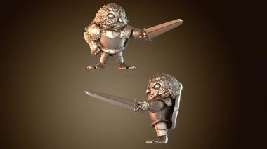 3D модель Могучий Рыцарь Совы (STL)
