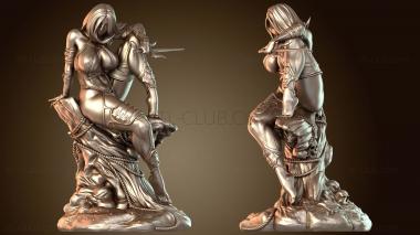 3D модель Рука Милины из Mortal Kombat (STL)