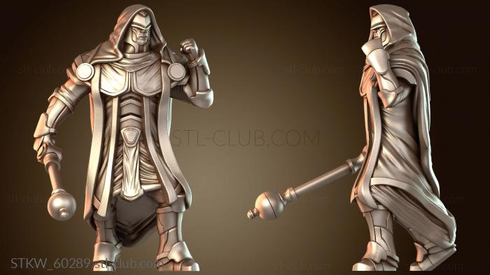 Military Миниатюры Стойка Юстикара Булава Щит