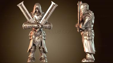 3D модель Миниатюры Мечей Нежити (STL)