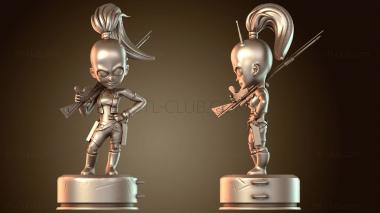 3D модель Мини Аурра Синг Звездные войны (STL)