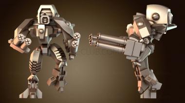 3D модель Мини-чувак-храбрый (STL)