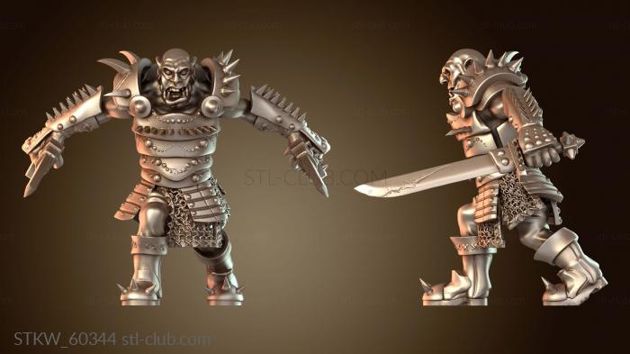 Military Мини Орк Тяжёлый Часовой Отряд Воин