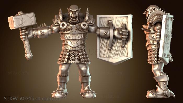 Military Мини Орк Тяжёлый Часовой Отряд Воин Воинственный