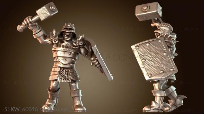 Military Мини Орк Тяжёлый Часовой Отряд Воин Молодой