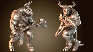 3D модель Минотавр (STL)