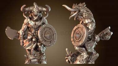3D модель Минотавр смелый (STL)