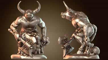 3D модель Минотавр HD (STL)