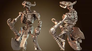 3D модель Скелеты Минотавра (STL)