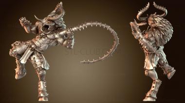 3D модель Кнут Минотавра (STL)