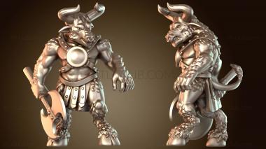 3D модель Минотавр (STL)